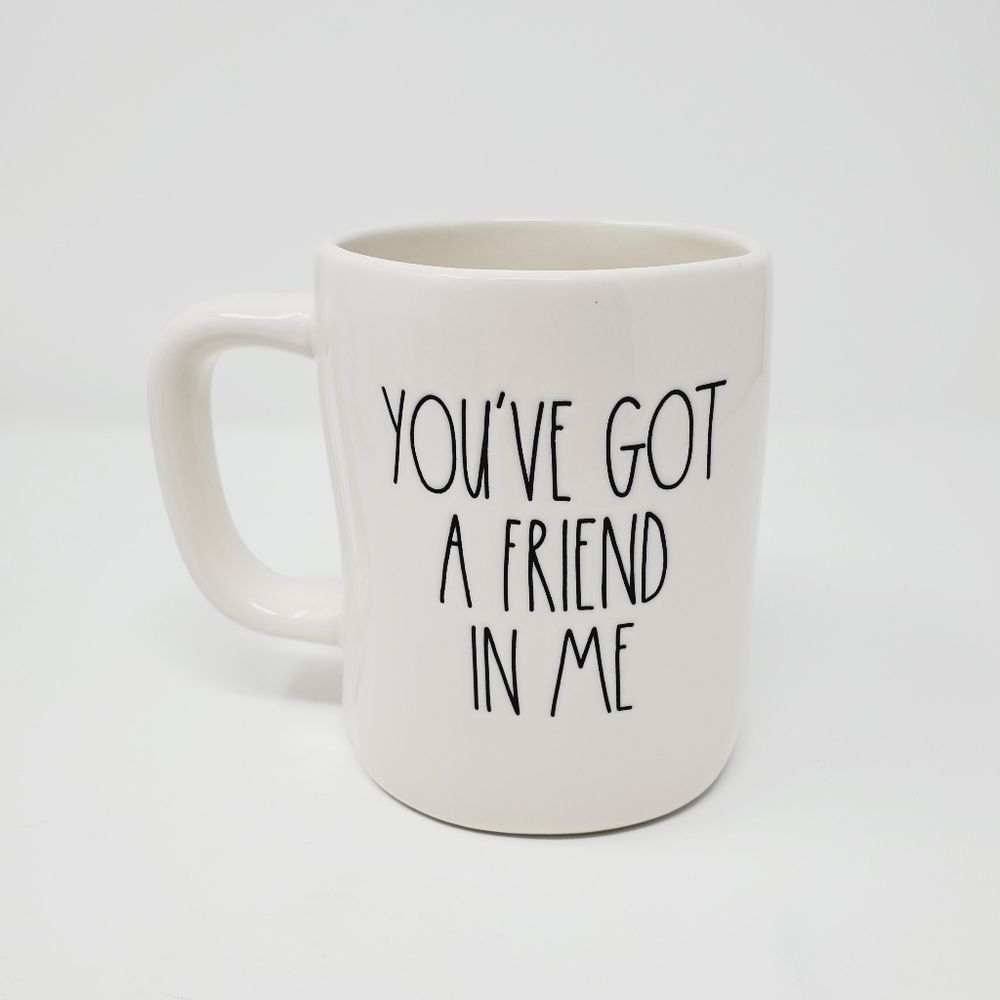 Rae Dunn Pixar Artisan Collection Woody And Buzz Lightyear Mug